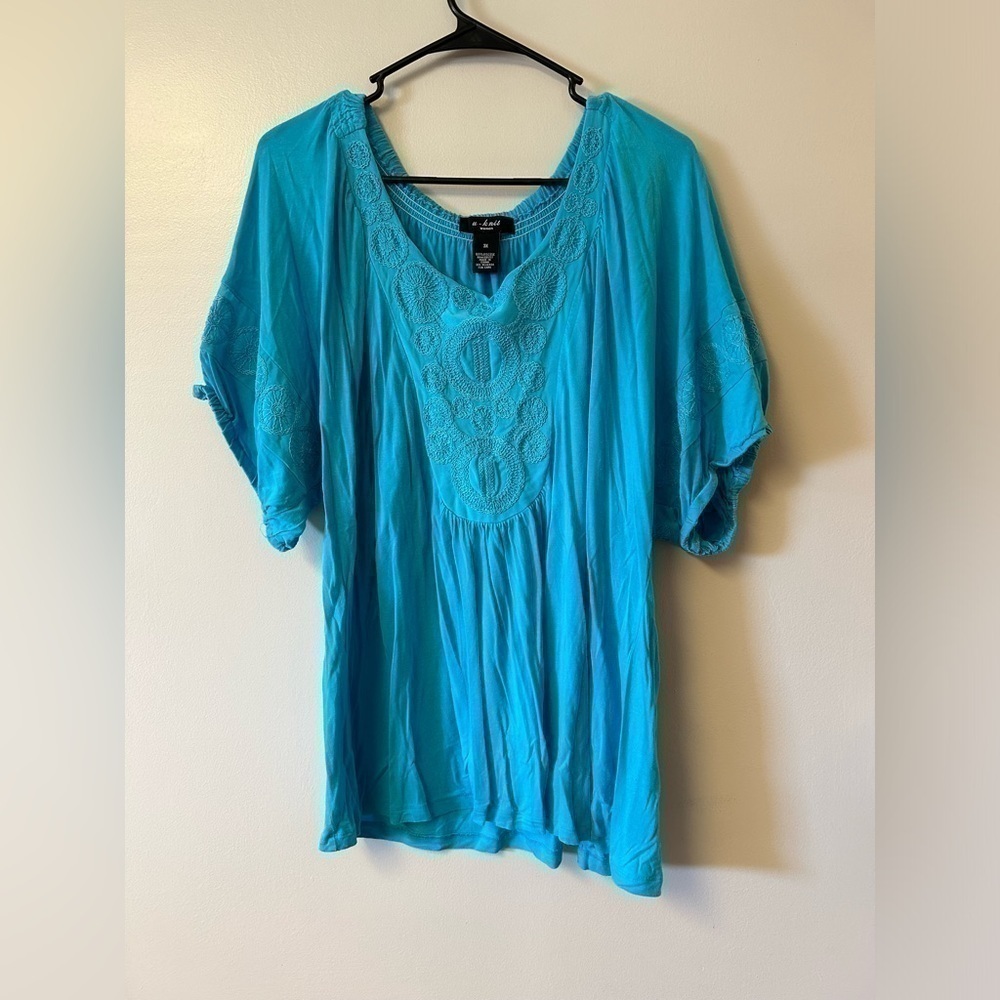 U-knit blouse